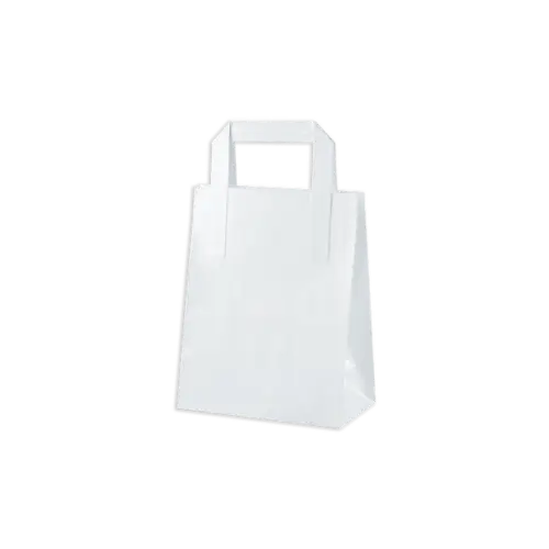 White Handle Bag